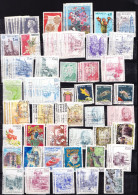 Lot De 415 Timbres Oblitérés De MONACO, De 1968 à 2003 - Verzamelingen & Reeksen