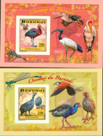 Burundi 2014 - Les Oiseaux Du Burundi - Echassiers - 4 Blocs De Luxe ND - Nuovi