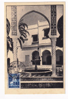 Alger Palais D'Eté Cachet Du 1/7/1954 Algérie Algéria Maximaphiles Algériens - Brieven En Documenten