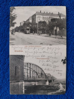 Graudenz In Westpreußen, Grudziądz, Artillerie-Kaserne, Eisenbahnbrücke, Strassenbahn, 1909 - Westpreussen