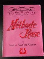 PARTITION METHODE ROSE ERNEST VAN DE VELDE PREMIERE ANNEE DE PIANO - Unterrichtswerke