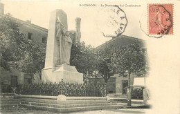 38 - BOURGOIN - LE MONUMENT DES COMBATTANTS - Bourgoin
