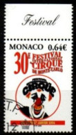 MONACO   -   2005 .   Y&T N° 2522 Oblitéré.    Cirque  / Clown - Usados