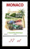 MONACO   -   2000 .   Y&T N° 2251 Oblitéré.    Voitures De Course - Used Stamps