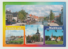 Ansichtkaart-postcard Makkum Friesland (NL) - Makkum