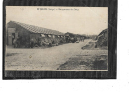 09- MIREPOIX- Une Vue Animée Des " BARAQUEMENTS Du CAMP " En 1917 - Mirepoix