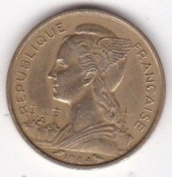 Ile De La Réunion 10 Francs 1964 , En Bronze Aluminium , Lec# 80 - Riunione
