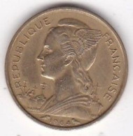 Ile De La Réunion 10 Francs 1964 , En Bronze Aluminium , Lec# 80 - Réunion