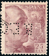 Madrid - Perforado - Edi O 1048 - "B.E.C." (Banco) - Gebruikt