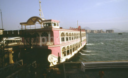 3 SLIDES SET 90s FERRY BOAT RESTAURANT HONG KONG HK CHINA 35mm  AMATEUR DIAPOSITIVE SLIDE NOT PHOTO FOTO NB4118 - Diapositives (slides)