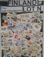 FINLANDE, VRAC, 75 G , LOT N , SUR FRAGMENTS ,MODERNES + ANCIENS , GRANDS FORMATS FINLAND， 散装 75 克 ， 批次 M ， 在碎片上，现代 + 古 - Vrac (max 999 Timbres)