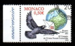 MONACO   -   2004 .   Y&T N° 2449 Oblitéré.   Pigeon  /  U.P.U. - Used Stamps