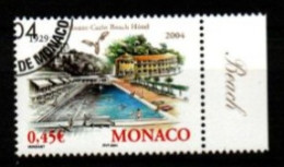 MONACO   -   2004 .   Y&T N° 2453 Oblitéré.   Beach Hôtel - Used Stamps
