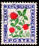 France Taxe Obl Yv:101 Mi:102 Trèfle (Beau Cachet Rond) - 1960-.... Oblitérés