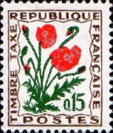 France Taxe N** Yv: 97 Mi:98 Coquelicot - 1960-... Ungebraucht