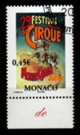MONACO   -   2004 .   Y&T N° 2461 Oblitéré.  Cirque - Oblitérés