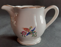 Lot 376 - 1 Pot à Crème En Faïence De DIGOIN SARREGUEMINES, Oiseau De Paradis. - Portate