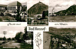 72843382 Honnef Bad Kurhaus Trinkhalle Drachenfels Rhein Rheinpromenade Mineralb - Bad Honnef