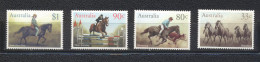 Australia 1986- Horses Set (4v) - Nuevos