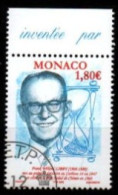 MONACO   -   2004 .   Y&T N° 2478 Oblitéré.  Carbone 14  /  Libby,   Nobel De Chimie - Usados