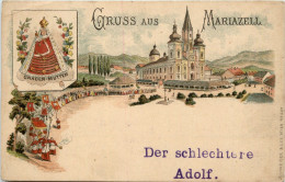 Gruss Aus Mariazell - Litho - Mariazell