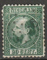 1867 Koning Willem III 20 Ct. Type I NVPH 10IA - Usados