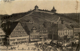 Esslingen - Marktplatz Mit Burg - Esslingen