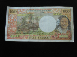 1000 Mille Francs 1996 - Institut D'émission D'outre Mer   **** EN ACHAT IMMEDIAT **** - Papeete (Frans-Polynesië 1914-1985)