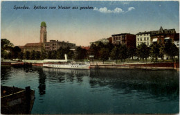 Berlin-Spandau, Rathaus Vom Wasser Aus Gesehen - Spandau