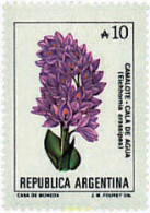 730719 MNH ARGENTINA 1989 SERIE CORRIENTE. FLORES - Ongebruikt