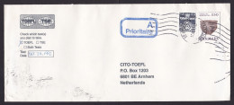 Denmark: Cover To Netherlands, 1992, 2 Stamps, History, Heritage (minor Crease & Cancel Ink Stain) - Cartas & Documentos