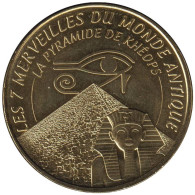 13-2125 - JETON TOURISTIQUE MDP -  7 Merveilles - La Pyramide De Khéops - 2015.2 - 2015