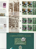 LIBRETTO REPUBBLICA SANMARINO CAMPIONATI CALCIO (XT4109 - Postzegelboekjes