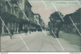 Bs208 Cartolina La Spezia Citta' Via Chiodo 1909 - La Spezia