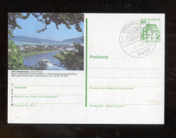 "BUNDESREPUBLIK DEUTSCHLAND" 1981, Bildpostkarte Mit Bildgleichem Stempel Ex "BODENFELDE" (B2028) - Cartes Postales Illustrées - Oblitérées