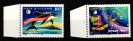 Neukaledonien 1117-1118 Postfrisch Tiere Delphine #HD896 - Sonstige & Ohne Zuordnung