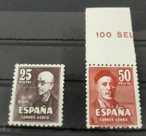 ESPAÑA. EDIFIL 1015/16 **  FALLA Y ZULOAGA. VALOR DE CATÁLOGO 300 € - Neufs