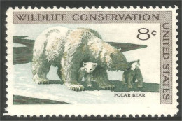 AS-191a USA Bar Ours Polaire Polar Bear Orso Suportar Soportar Oso MH * Neuf - Bears