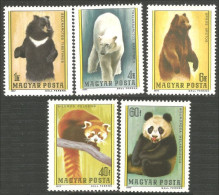 AS-166 Hungary Panda Bar Ours Polaire Polar Bear Orso Suportar Soportar Oso MNH ** Neuf SC - Ours