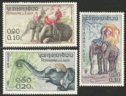 AS-84 Laos Elephant Elefante Norsu Elefant Olifant MH * Neuf CH - Eléphants