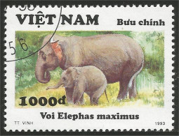 AS-81a Vietnam Elephant Elefante Norsu Elefant Olifant MH * Neuf CH - Elefantes