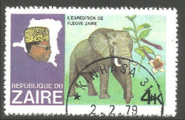 AS-52 Zaire Elephant Elefante Norsu Elefant Olifant - Eléphants