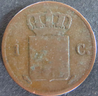 Münze Niederlande Netherlands 1 Cent 1828 Schön F - Autres & Non Classés