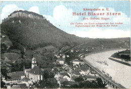 Königstein - Hotel Blauer Stern - Königstein (Sächs. Schw.)