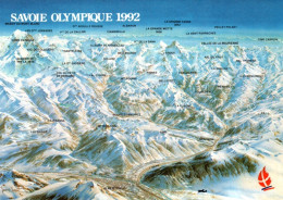 CPM - SAVOIE OLYMPIQUE 1992 - Panorama Officiel Des Jeux D'Hiver ALBERTVILLE ... Edition André - Olympic Games