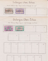 Lot 10 Timbres Oubangui Chari 1915 1924 1928 Neuf Et Oblitéré Avec Charnière - Sonstige & Ohne Zuordnung