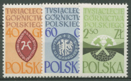 Polen 1961 Bergbau 1000 Jahre Bergwerksindustrie 1269/71 Postfrisch - Ungebraucht