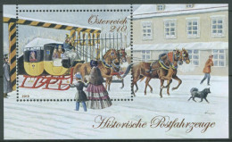 Österreich 2019 Postfahrzeuge Postkutsche Block 107 Postfrisch (C63226) - Blokken & Velletjes