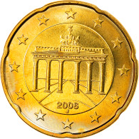 République Fédérale Allemande, 20 Euro Cent, 2006, Hambourg, SPL, Laiton - Germania
