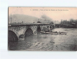 SEVRES : Pont Et Gare Du Chemin De Fer Des Invalides - Très Bon état - Sevres